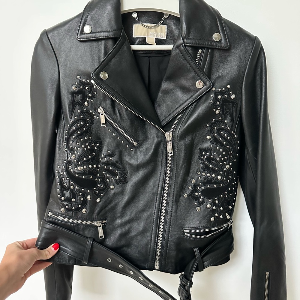 Michael Kors leather jacket